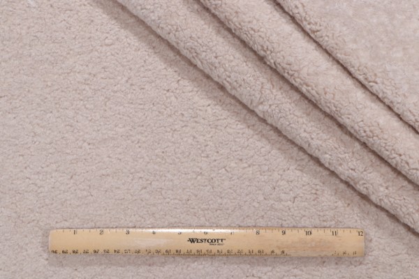 PK Lifestyles Furever Faux Fur Upholstery Fabric in Fawn