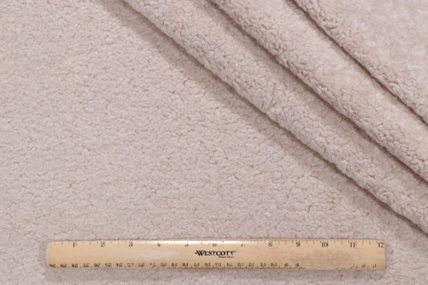PK Lifestyles Furever Faux Fur Upholstery Fabric in Fawn