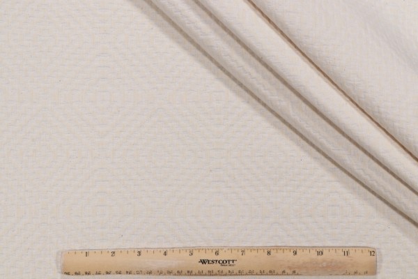 Click for 14 Yards Waverly Serena Matelasse Upholstery Fabric in Cream Waverly Serena Matelasse Upholstery Fabric in Cream