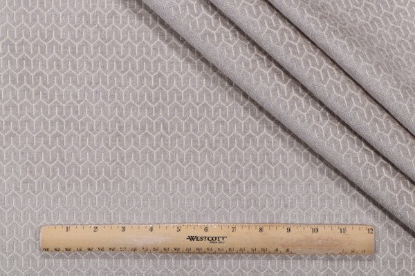 Click for P Kaufmann Petite Woven Chenille Upholstery Fabric in Pewter  P Kaufmann Petite Woven Chenille Upholstery Fabric in Pewter
