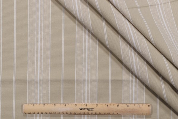 Bromley Woven Upholstery Fabric in Sand