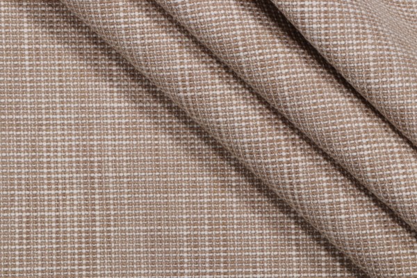 Bolton Woven Crypton Home Finish Chenille Upholstery Fabric in Toast