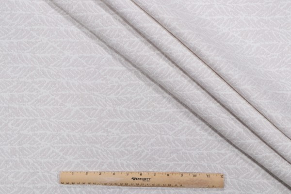 Sunbrella Plume Woven Solution Dyed Acrylic Outdoor Fabric in Natural