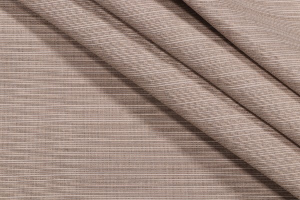 Sunbrella Dupione Woven Solution Dyed Acrylic Outdoor Fabric in Sand