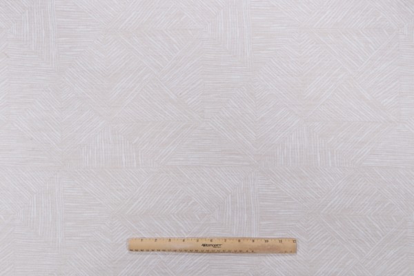 Sunbrella Etch Woven Solution Dyed Acrylic Outdoor Fabric in Bone