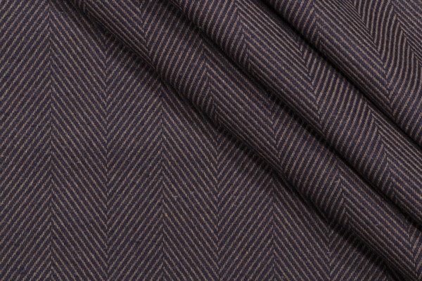 Click for 4.75 Yards Herringbone Woven Upholstery Fabric in Navy Herringbone Woven Upholstery Fabric in Navy
