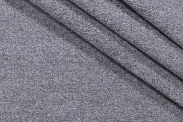 Sunbrella Woven Solution Dyed Acrylic Chenille Outdoor Fabric in Flint
