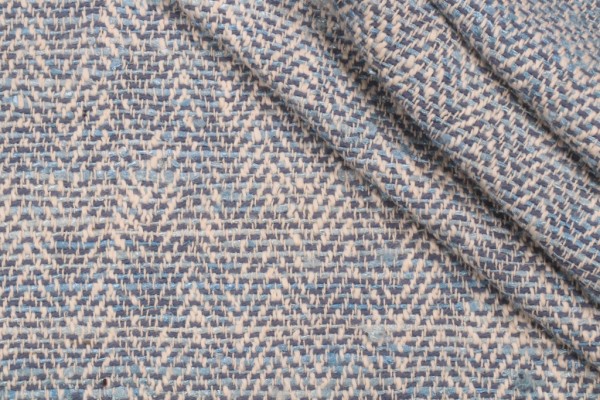PK Lifestyles Handspun Woven Decorator Fabric in Poolside