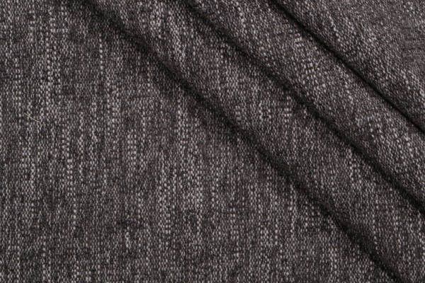 Farrah Grey Woven Chenille Upholstery Fabric in Grey