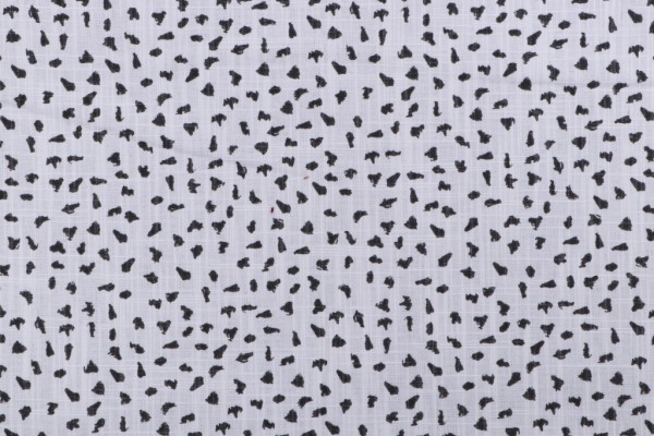 Sample of Premier Prints Ira Printed Cotton Drapery Fabric in Ink 