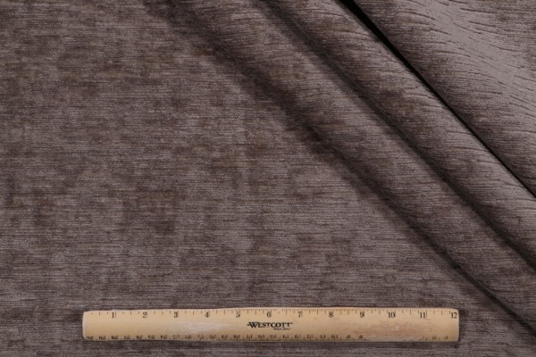 Sample of Crypton Limerick High Performance Woven Chenille Upholstery Fabric in Fawn 