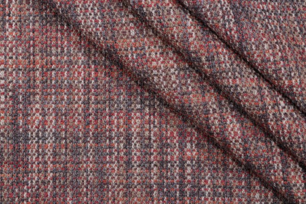 Madison Woven Upholstery Fabric in Rhubarb 