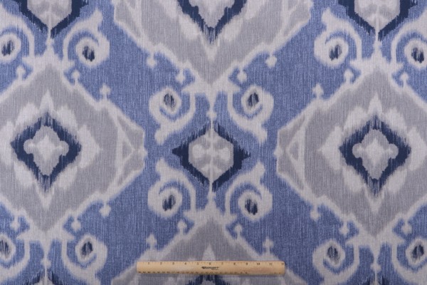 Click for Magnolia Home Delhi Printed Cotton Drapery Fabric in Yacht  Magnolia Home Delhi Printed Cotton Drapery Fabric in Yacht