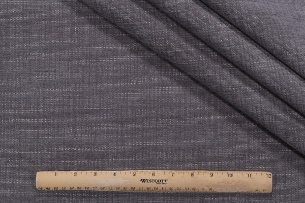 Maxwell Woven Chenille Upholstery Fabric in Smoke
