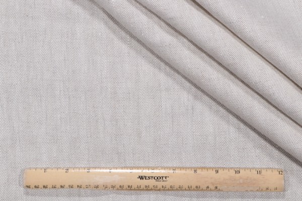 1 Yard Dover Woven Decorator Fabric in Oatmeal