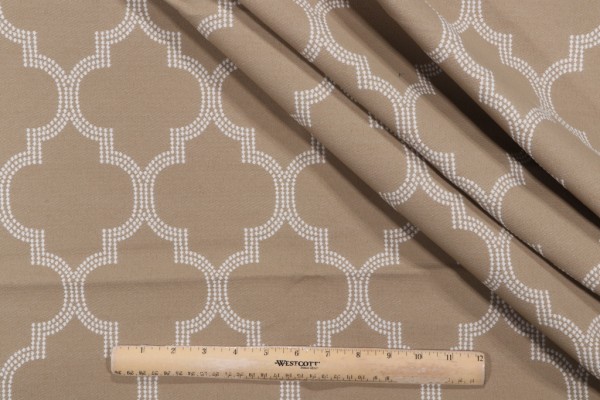 Bella Dura Pavilion Woven Polyolefin Outdoor Fabric in Sand