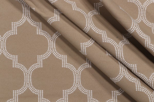 Bella Dura Pavilion Woven Polyolefin Outdoor Fabric in Sand