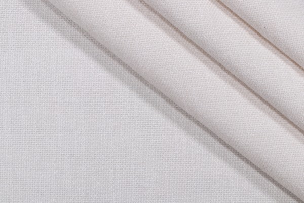 Maverick Woven Chenille Upholstery Fabric in Snow