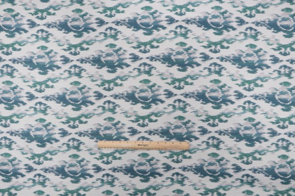 Sunbrella Zahara Woven Solution Dyed Acrylic Outdoor Fabric in Lagoon