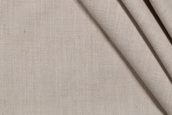Elora Woven Chenille Upholstery Fabric in Natural