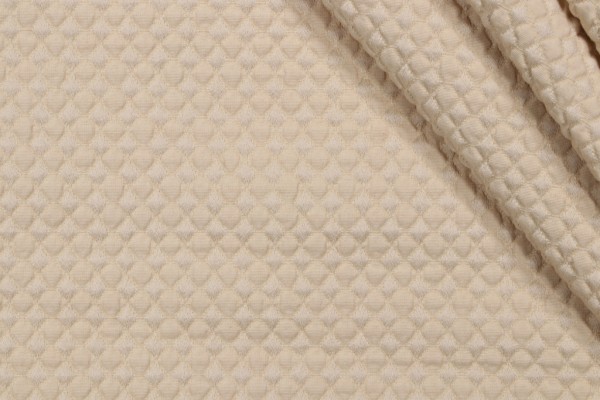 Click for 1.5 Yards Linton Matelasse Upholstery Fabric in Beige Linton Matelasse Upholstery Fabric in Beige