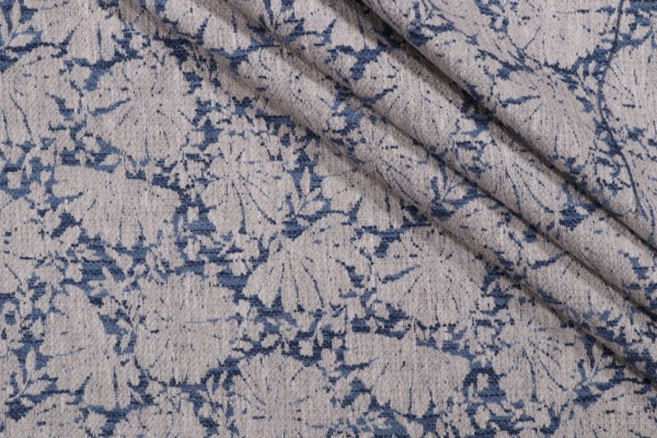 PK Lifestyles Little Lotus Woven Upholstery Fabric in Luna 