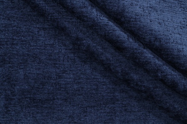 PK Lifestyles Lushscape Woven Chenille Upholstery Fabric in Navy 