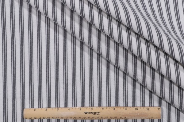 PK Lifestyles General Store Matelasse Upholstery Fabric in Black 