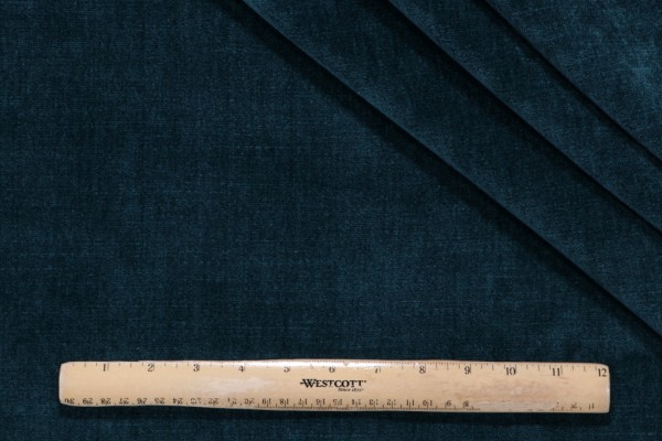 Hamilton Vanderbilt Double-Faced Chenille Upholstery Fabric in Peacock 