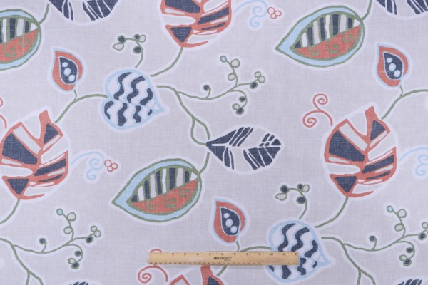 Click for Magnolia Home Lala Printed Cotton Drapery Fabric in Garden  Magnolia Home Lala Printed Cotton Drapery Fabric in Garden