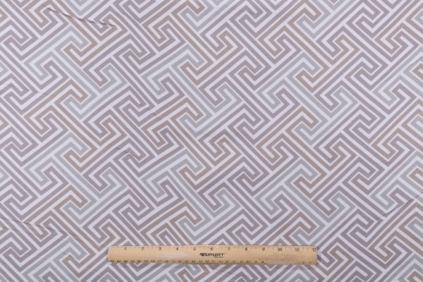 Click for Covington Jameson Printed Cotton Twill Drapery Fabric in Travertine  Covington Jameson Printed Cotton Twill Drapery Fabric in Travertine