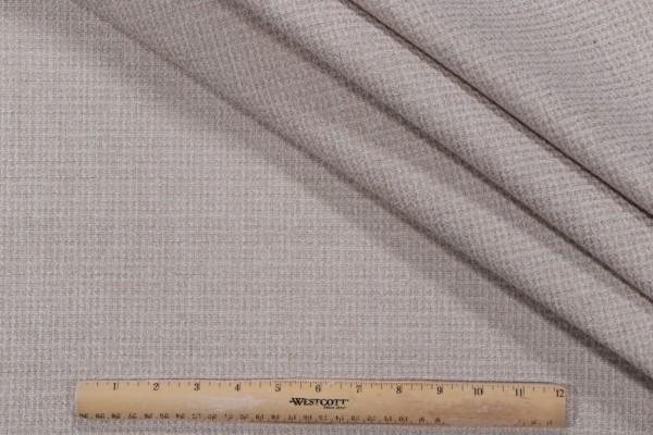 Concord Woven Chenille Upholstery Fabric in Oatmeal