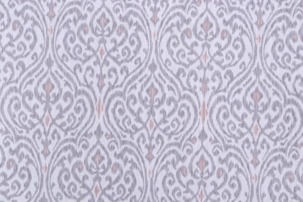 PK Lifestyles Sri Lanka Printed Cotton Drapery Fabric in Blush