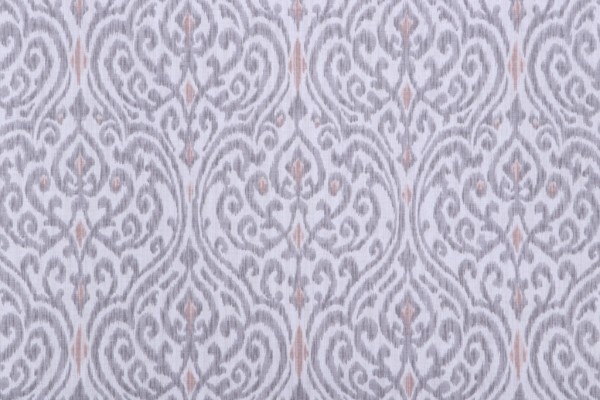 PK Lifestyles Sri Lanka Printed Cotton Drapery Fabric in Blush