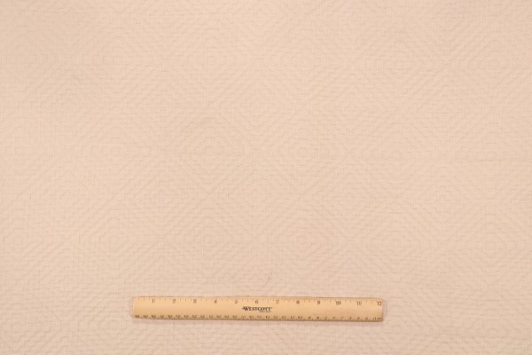 Waverly Serena Woven Matelasse Upholstery Fabric in Cream
