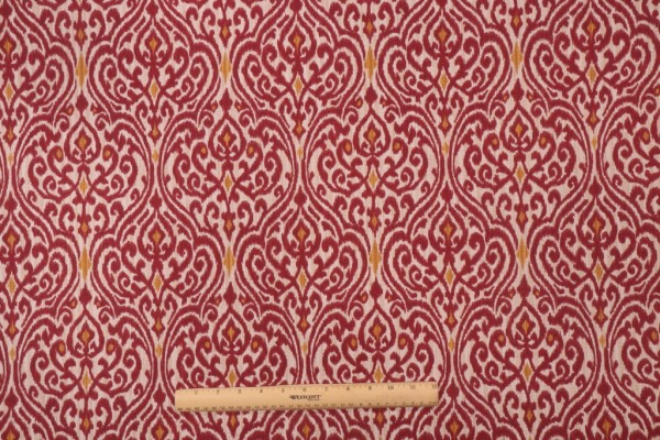 PK Lifestyles Sri Lanka Printed Cotton Drapery Fabric in Harvest