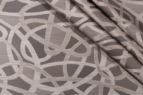 Kamali Woven Upholstery Fabric in Platinum