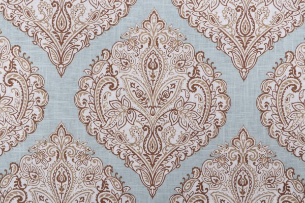 Belle Maison Arabella Printed Drapery Fabric in Spray