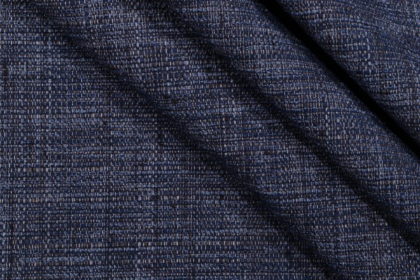 Crypton Lennox High Performance Woven Chenille Upholstery Fabric in Indigo