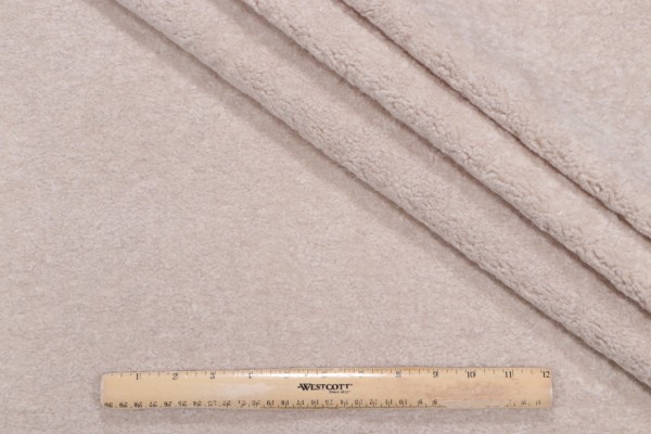 PK Lifestyles Furever Faux Fur Upholstery Fabric in Fawn