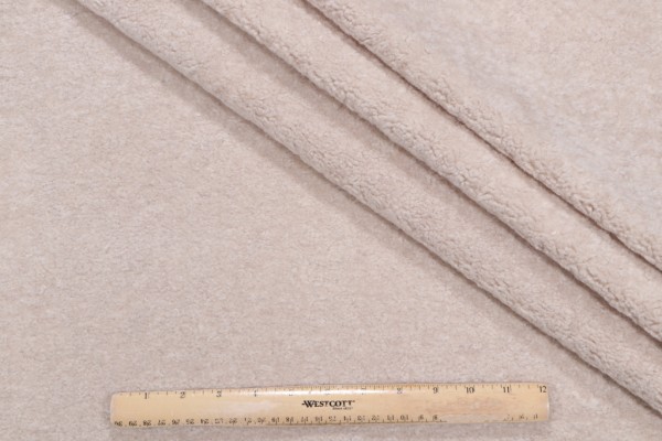 PK Lifestyles Furever Faux Fur Upholstery Fabric in Fawn