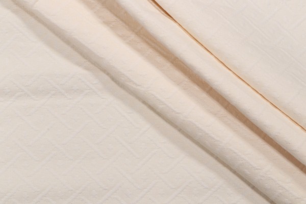 Click for .88 Yards Wisley Matelasse Upholstery Fabric in Cream Wisley Matelasse Upholstery Fabric in Cream
