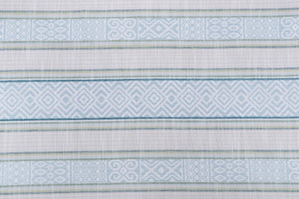 Sample of Fabricut Boswell Woven Outdoor Fabric in Pool 