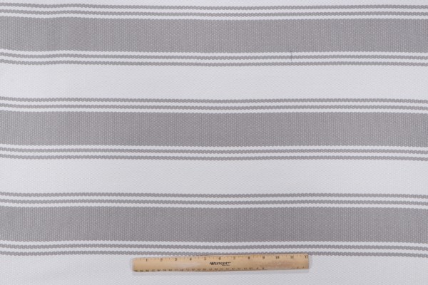 Puerto Plata Woven Outdoor Fabric in Steel