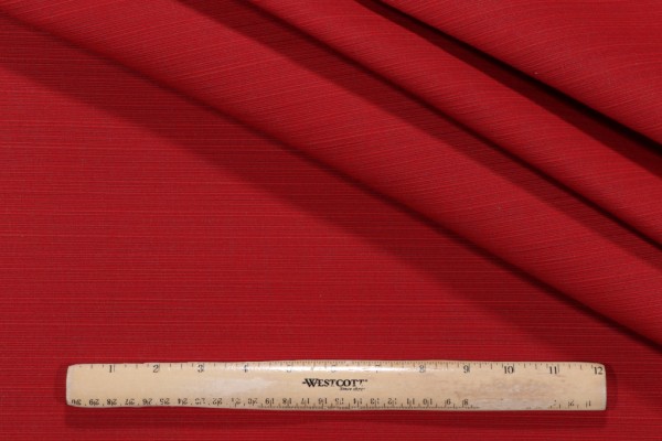 Sunbrella Dupione Woven Solution Dyed Acrylic Outdoor Fabric in Crimson