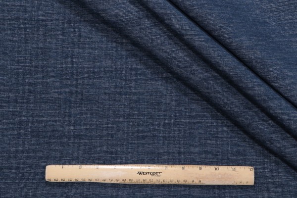 Sunbrella Platform 42091-0003 Woven Solution Dyed Acrylic Chenille Outdoor Fabric in Indigo