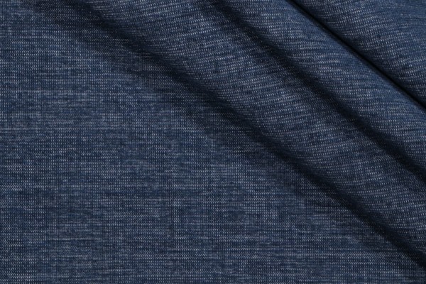 Sunbrella Platform 42091-0003 Woven Solution Dyed Acrylic Chenille Outdoor Fabric in Indigo