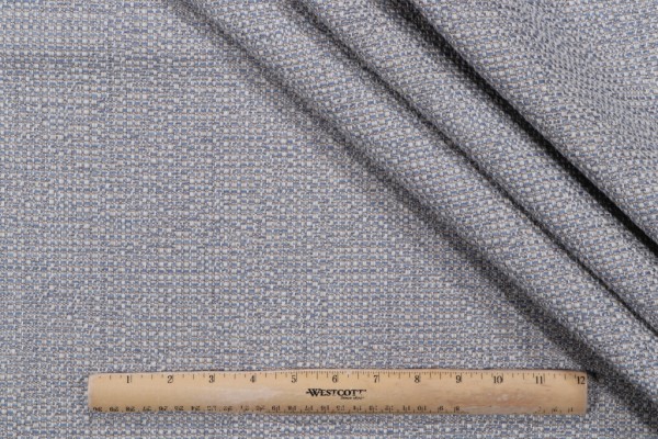 Delany & Long Tidal Woven Solution Dyed Acrylic Outdoor Fabric in Bluebird