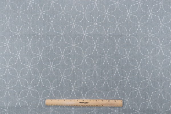 Kerry Joyce Lyra Woven Solution Dyed Acrylic Outdoor Fabric in Sea Spray