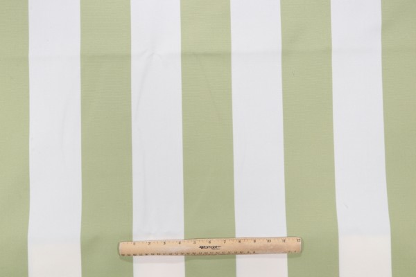 Bella Dura Home Stripe Woven Polyester Outdoor Fabric in Willow